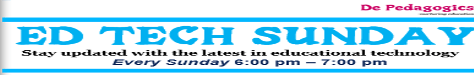 Ed Tech Sunday 3rd April&nbsp;2016