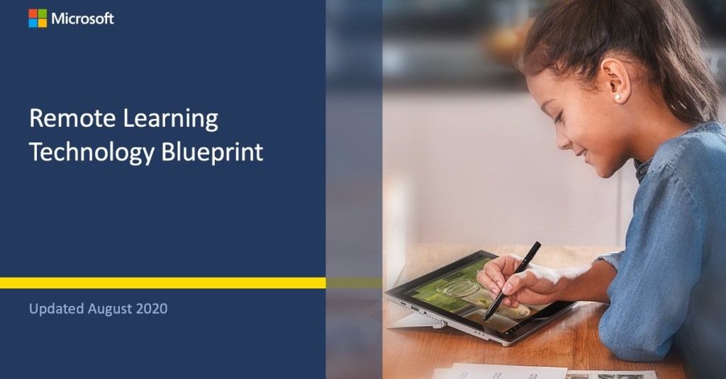 Remote learning technology&nbsp;blueprint
